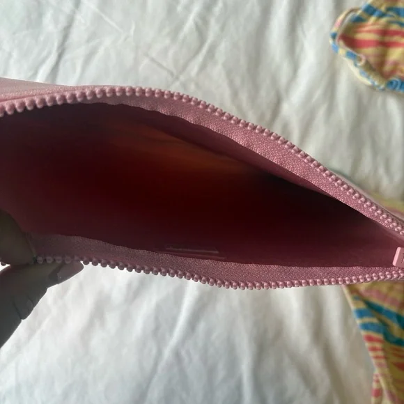 Triangle Striped/Zebra print Tie-Side Bikini Set in Pastel Multicolor Like New - Picture 11 of 13